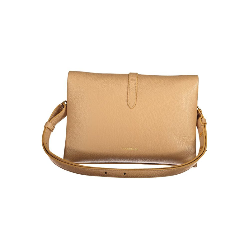 Coccinelle Dorian Sac à Main en Cuir Marron - Élégant et Polyvalent