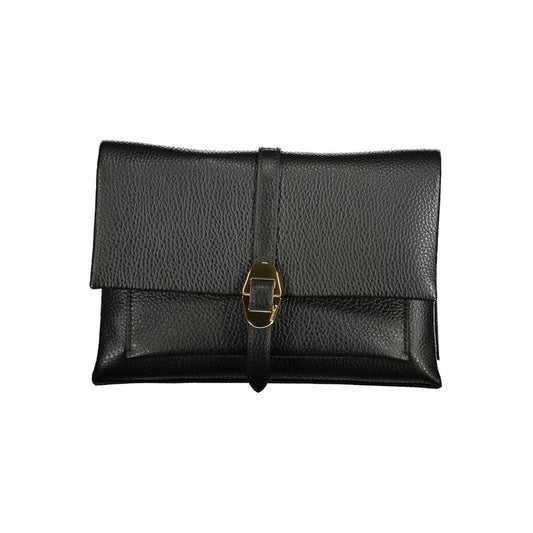 Sac à main en cuir noir Coccinelle