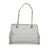 Mario Valentino Sac à main en polyéthylène gris - Élégant et fonctionnel