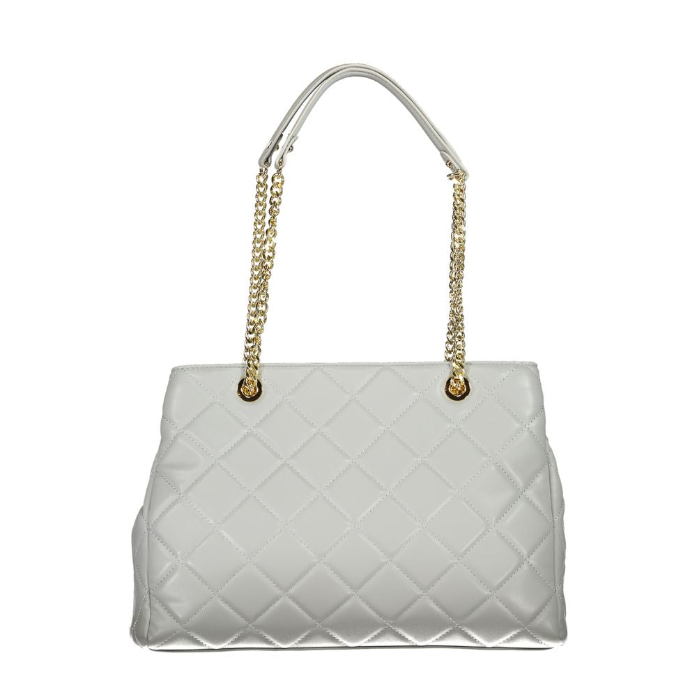 Mario Valentino Sac à main en polyéthylène gris - Élégant et fonctionnel
