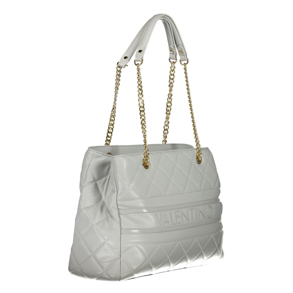 Mario Valentino Sac à main en polyéthylène gris - Élégant et fonctionnel