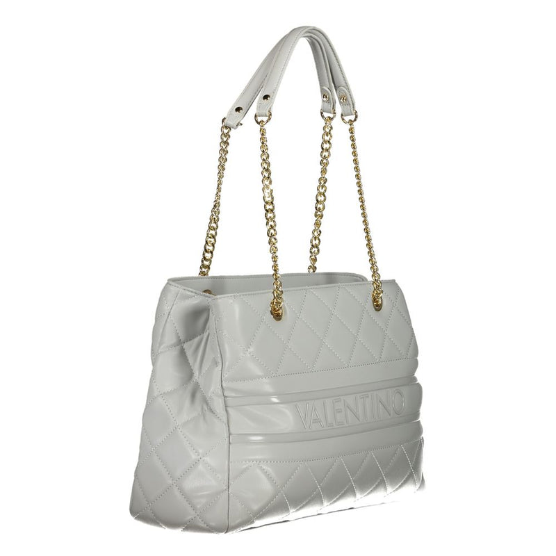 Mario Valentino Sac à main en polyéthylène gris - Élégant et fonctionnel