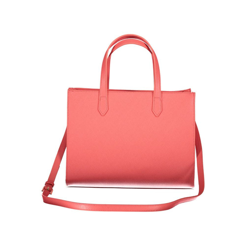 Mario Valentino Pink Polyethylene Handbag - Élégante et Polyvalente