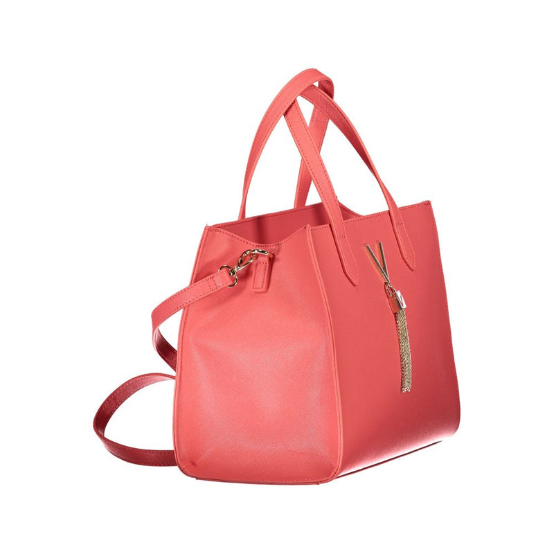 Mario Valentino Pink Polyethylene Handbag - Élégante et Polyvalente