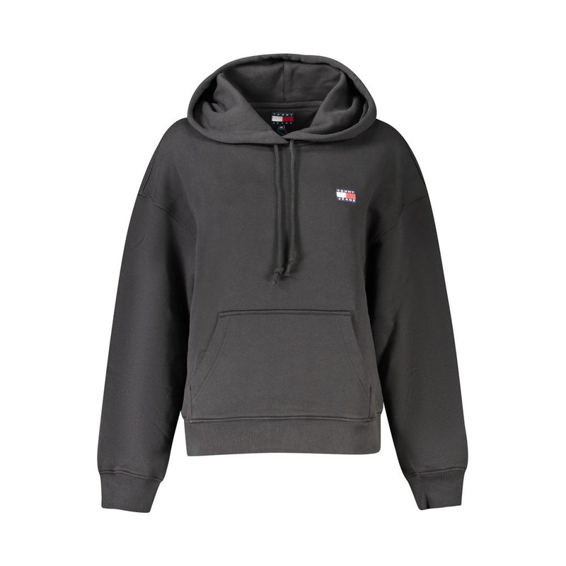 Tommy Hilfiger Black Cotton Women Sweater - Élégant et Durable