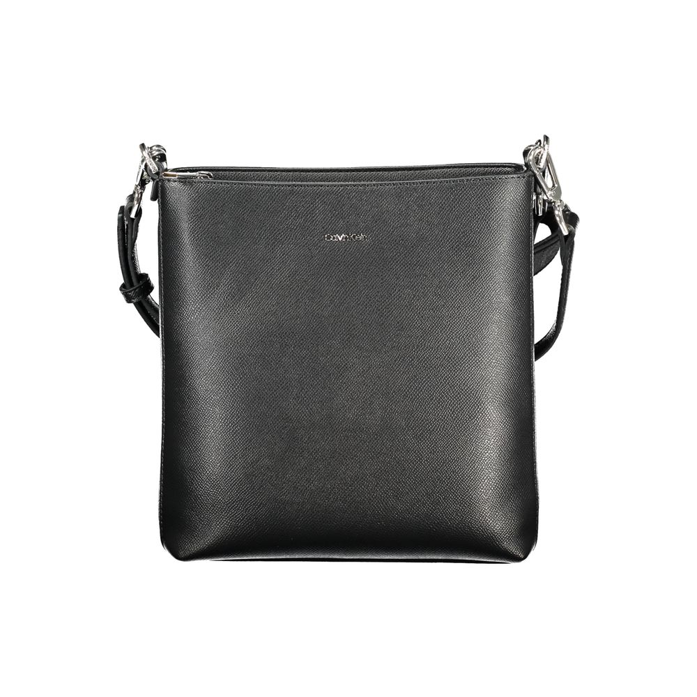 Calvin Klein Black Polyester Handbag - Eco-Friendly and Stylish