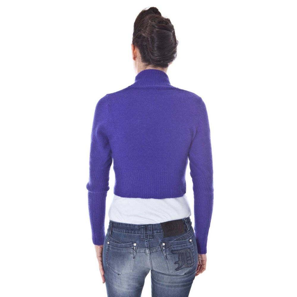 Pull en laine violette Datch