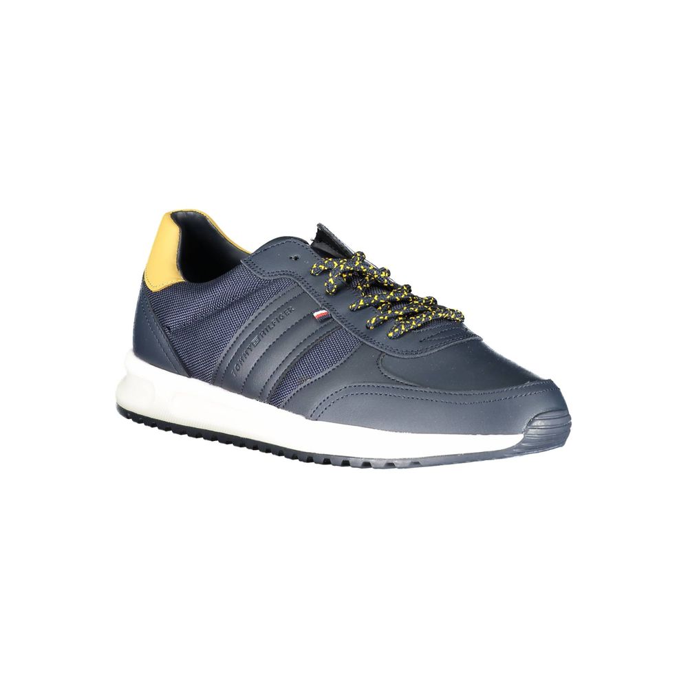 Tommy Hilfiger Blue Synthetic Sneaker