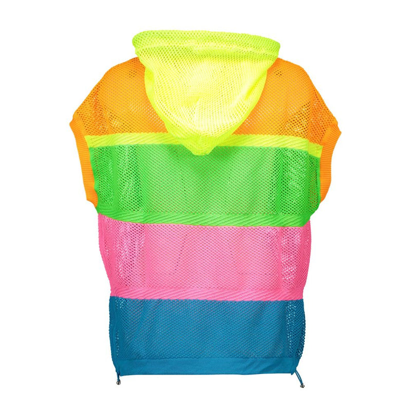 Love Moschino Multicolor Polyester Sweater with Hood