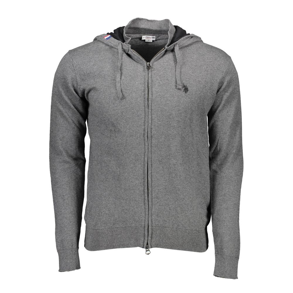 Pull en coton gris US POLO ASSN.