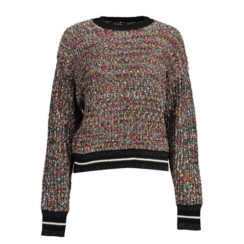 Desigual Black Polyester Sweater - Stylish & Comfortable
