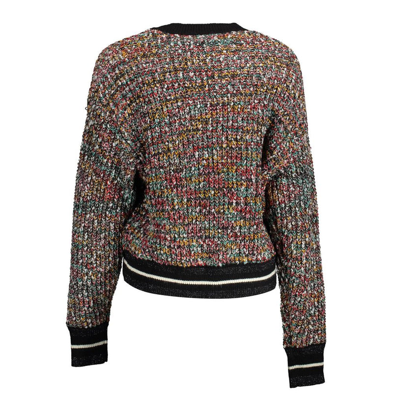 Desigual Black Polyester Sweater - Stylish & Comfortable