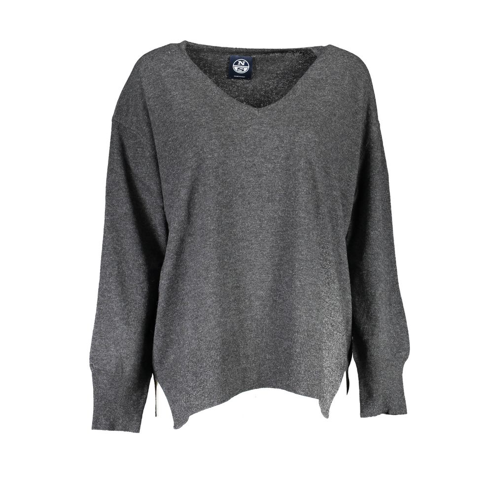 North Sails Nero Polyamide Women Sweater - Élégance et Confort