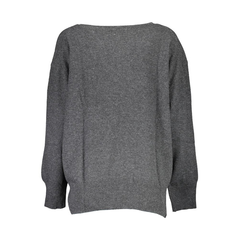 North Sails Black Wool Sweater - Stylish & Sustainable Fashion