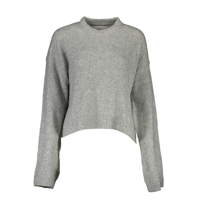 Calvin Klein Gray Wool Sweater - Stylish Comfort for Every Occasion