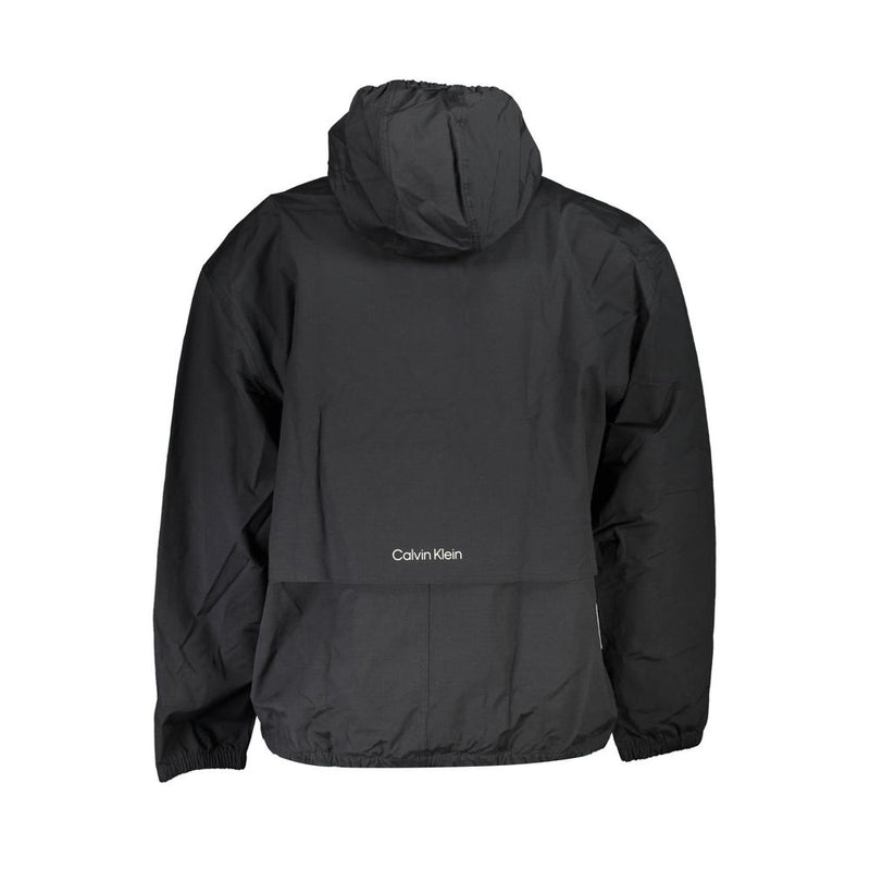 Veste en coton noir pour homme de Calvin Klein