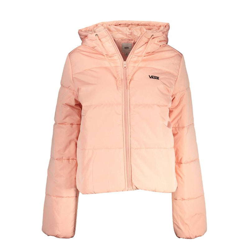 Vans Pink Polyester Jacket with Hood - Women's Outerwear