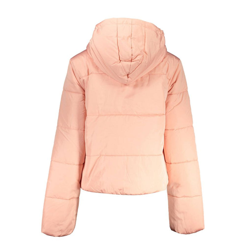 Vans Pink Polyester Jacket with Hood - Women's Outerwear
