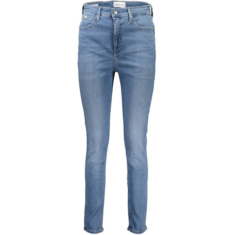 Jeans Skinny Femme en Coton Bleu Calvin Klein - Écologiques
