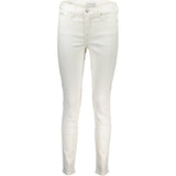 Calvin Klein White Cotton Women Jeans - Stylish & Comfortable