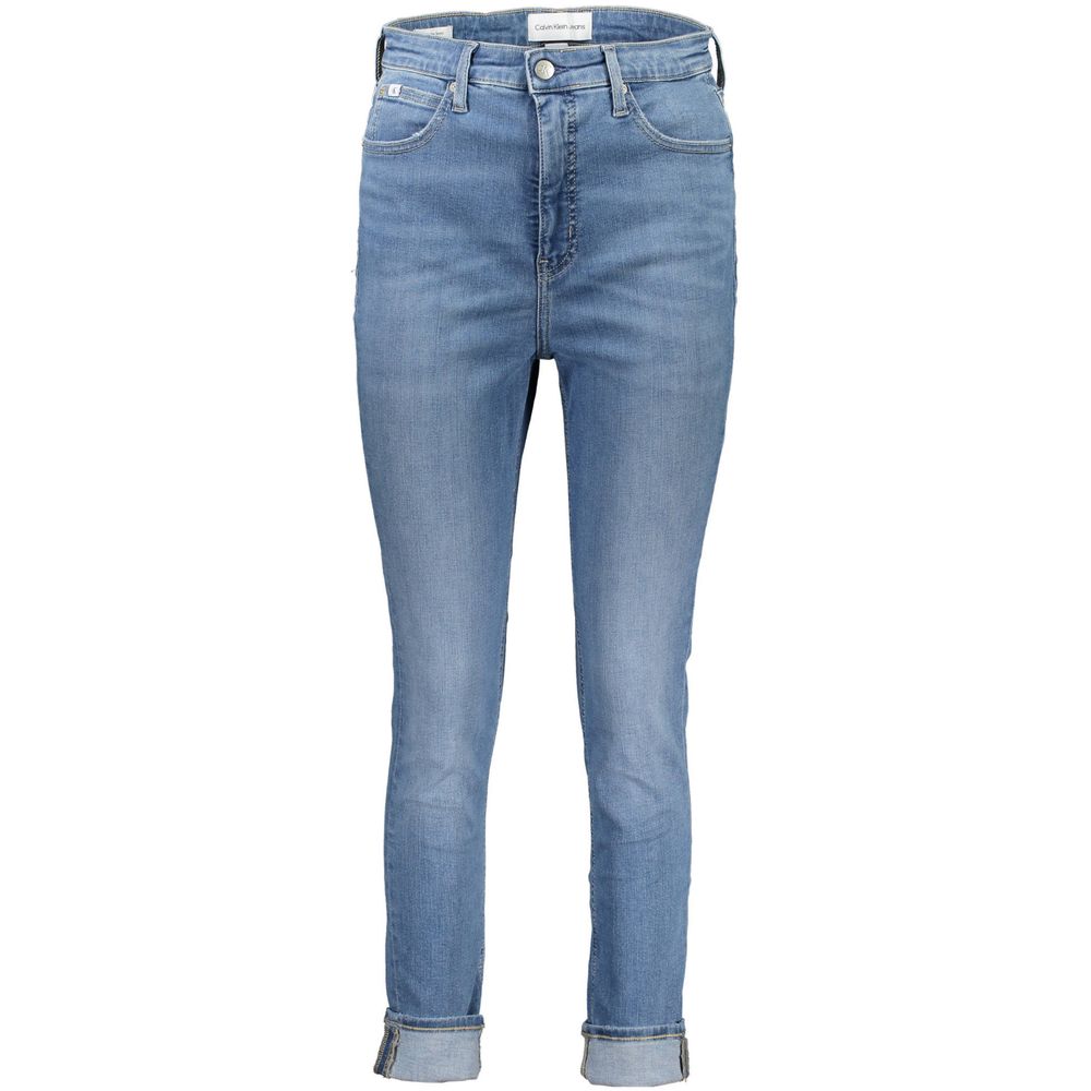 Jeans Skinny Femme en Coton Bleu Calvin Klein - Écologiques
