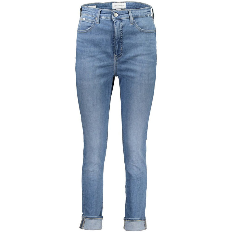 Jeans Skinny Femme en Coton Bleu Calvin Klein - Écologiques