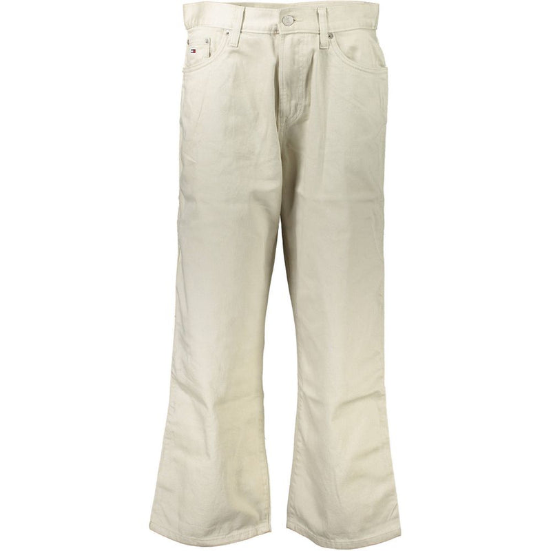 Jeans Tommy Hilfiger Betsy Mid Rise Loose Beige pour Femme
