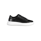 Calvin Klein Black Polyester Sneaker - Stylish Athletic Footwear