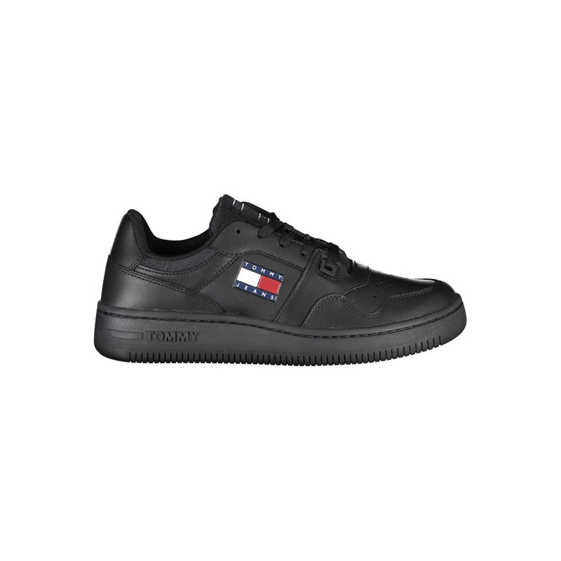 Baskets en Polyester Noires Tommy Hilfiger pour Femmes