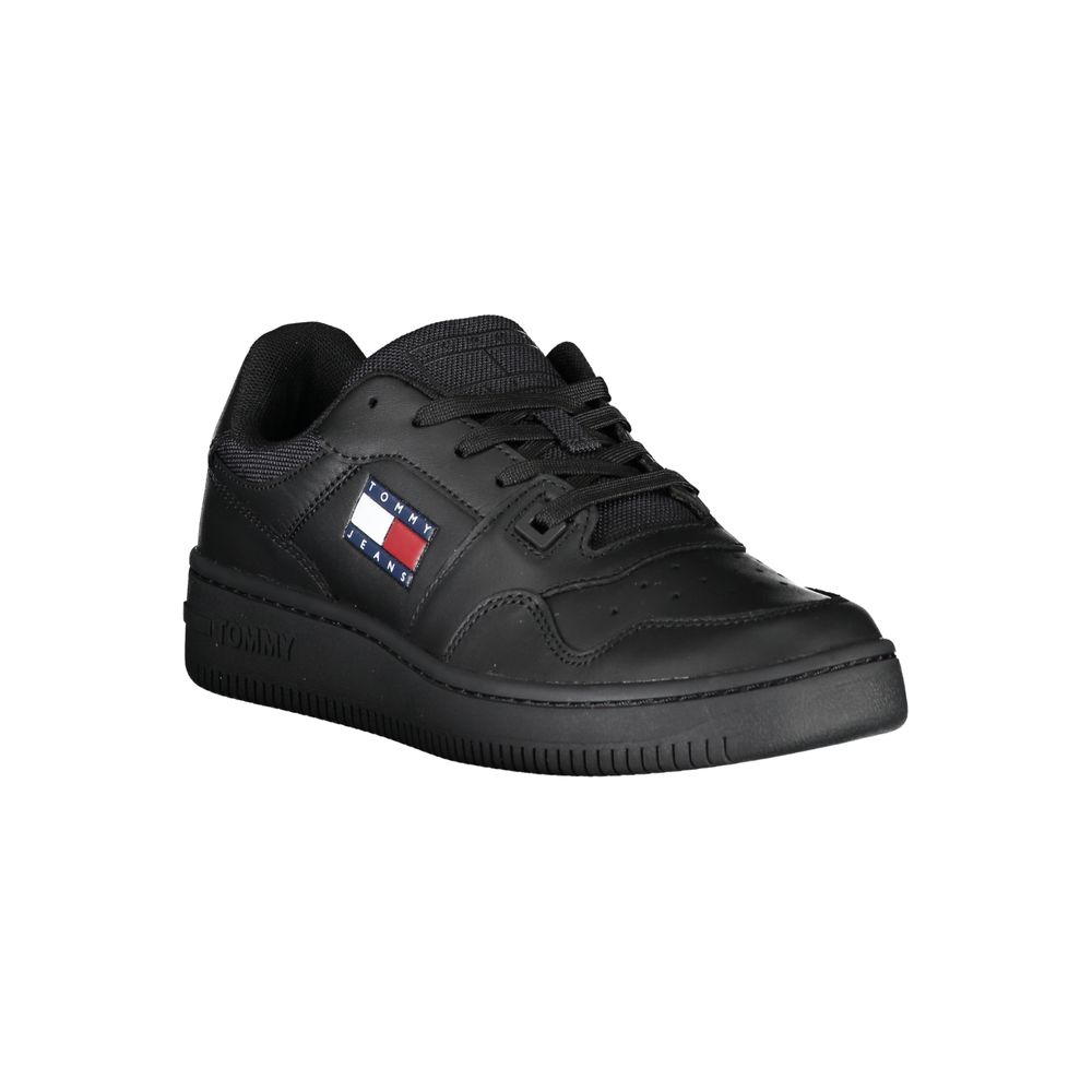 Baskets en Polyester Noires Tommy Hilfiger pour Femmes