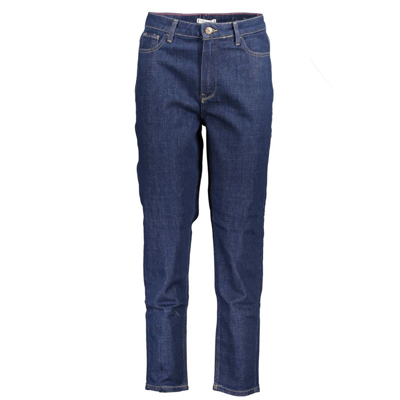 Jeans Tapered Gramercy Tommy Hilfiger pour Femmes en Bleu