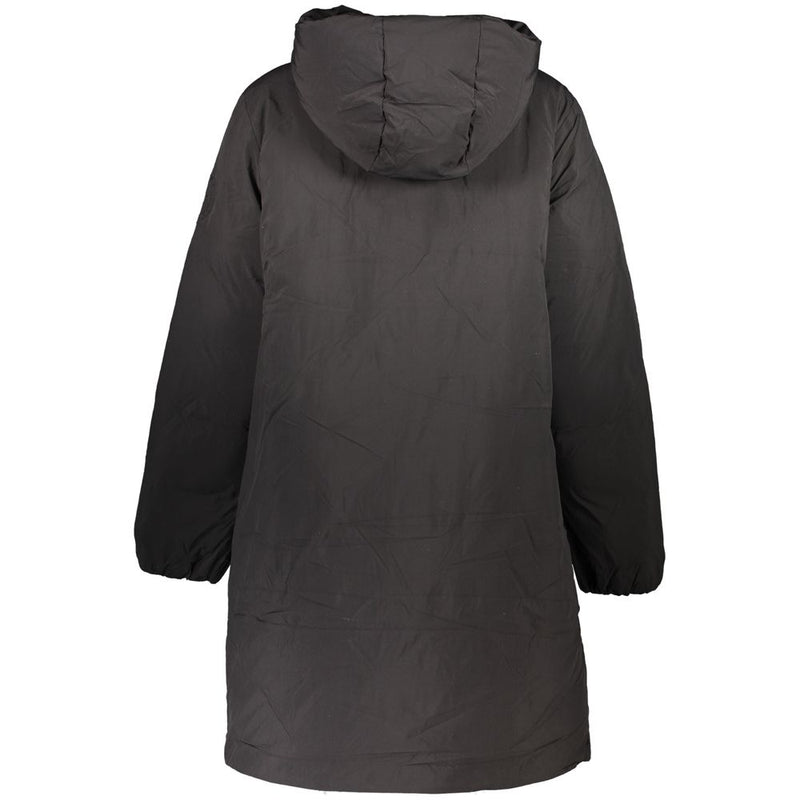 Tommy Hilfiger Veste Noire en Polyester avec Capuche