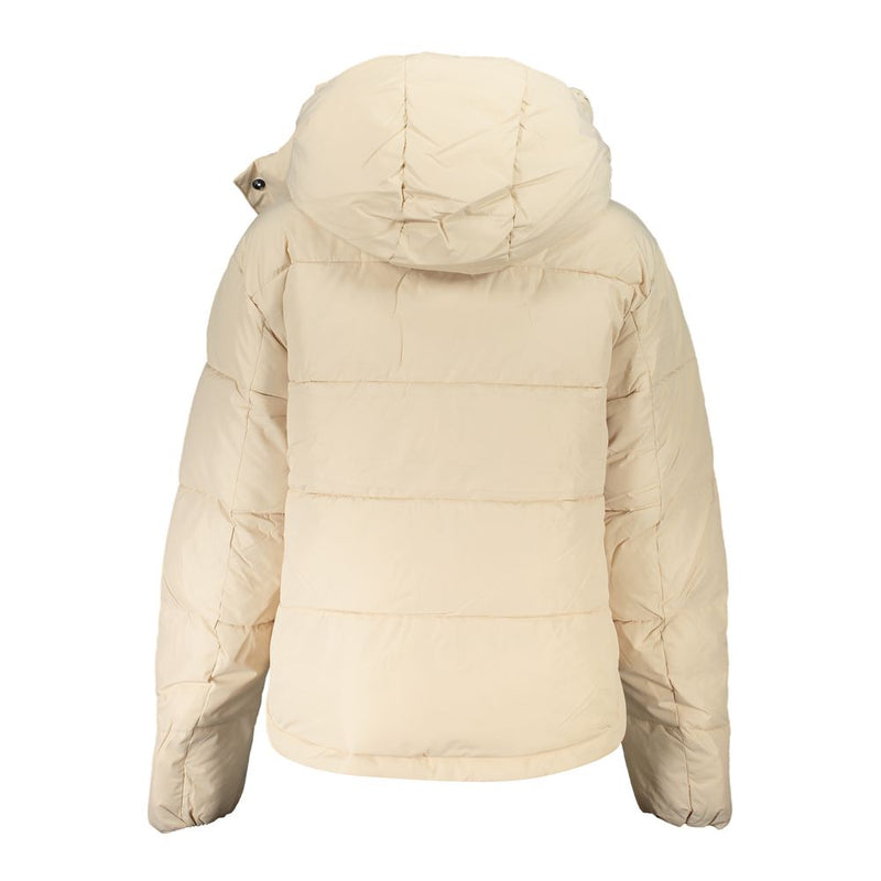 Veste Beige en Polyester Calvin Klein avec Capuche Amovible