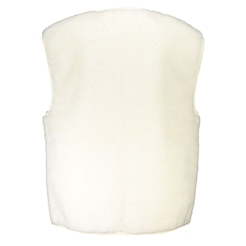 Calvin Klein White Sleeveless Jacket for Women - Chic & Sustainable