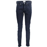 Jean Skinny Femme Calvin Klein Bleu en Coton