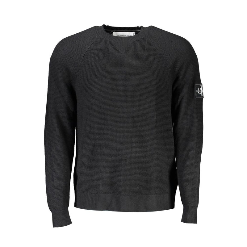 Pull en laine noire Calvin Klein
