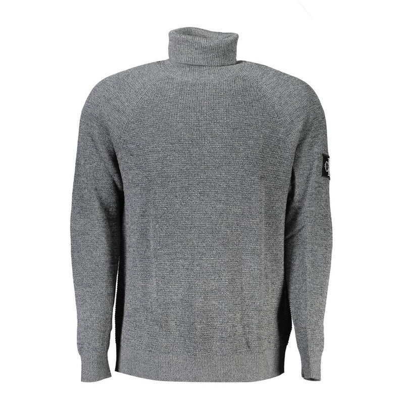 Pull en laine grise Calvin Klein