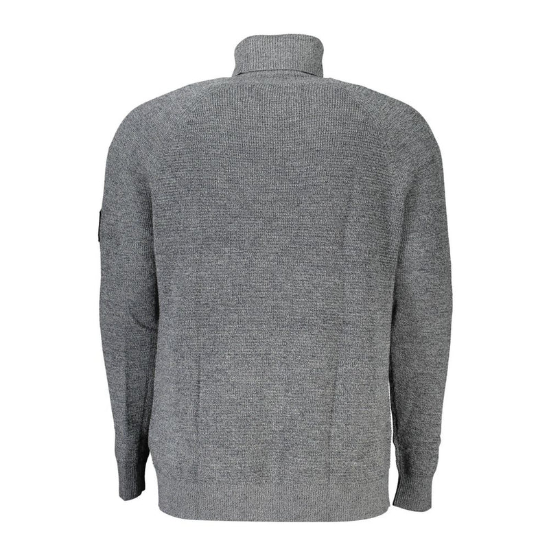 Pull en laine grise Calvin Klein