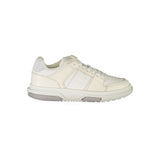 Tommy Hilfiger Women's White Polyester Sneaker - Stylish Comfort