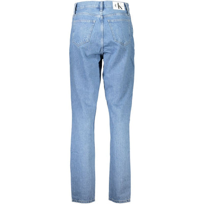 Calvin Klein Blue Cotton Jeans Denim