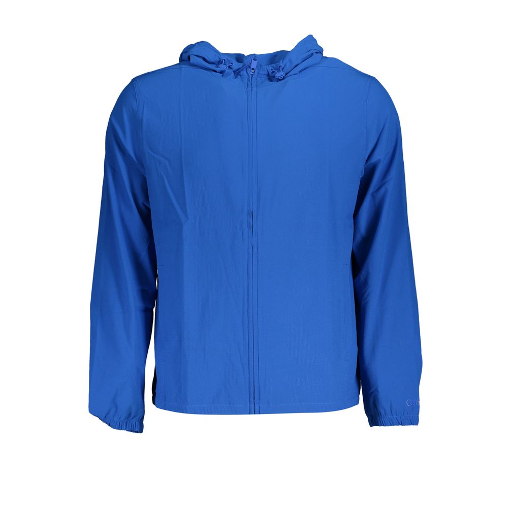 Veste de sport pour homme en polyester bleu Calvin Klein