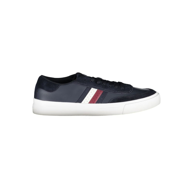 Tommy Hilfiger Sneaker Bleu en Polyester - Chaussures Athlétiques Élégantes
