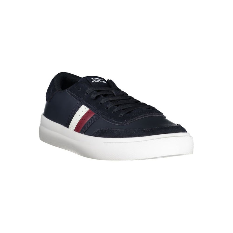 Tommy Hilfiger Sneaker Bleu en Polyester - Chaussures Athlétiques Élégantes