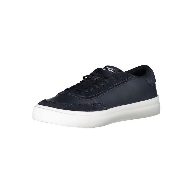 Tommy Hilfiger Sneaker Bleu en Polyester - Chaussures Athlétiques Élégantes