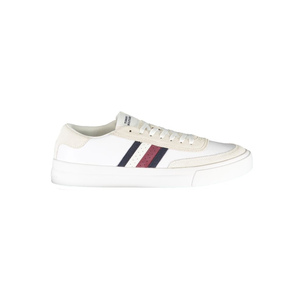 Tommy Hilfiger White Polyester Sneaker for Men
