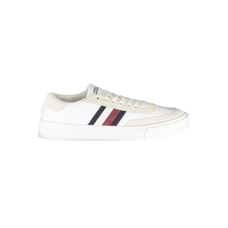 Tommy Hilfiger White Polyester Sneaker for Men