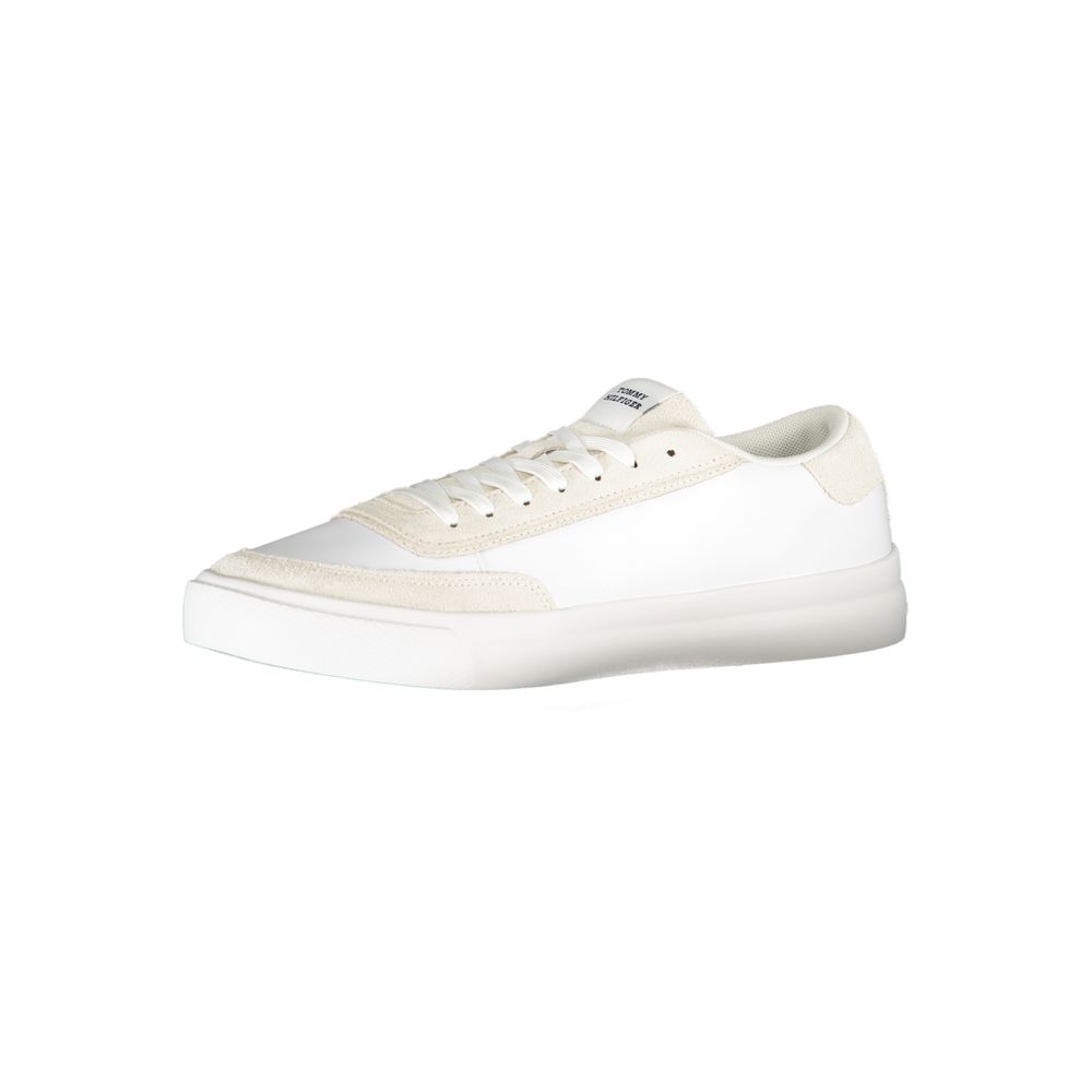 Tommy Hilfiger White Polyester Sneaker for Men