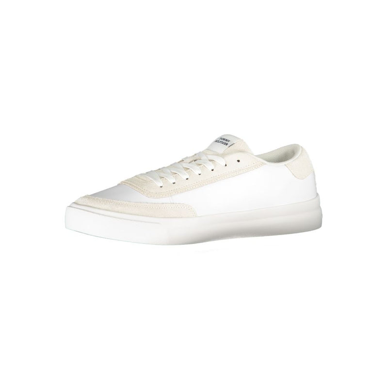 Tommy Hilfiger White Polyester Sneaker for Men