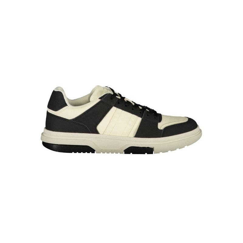 Tommy Hilfiger Sneakers Noires en Polyester pour Hommes - Élégantes et Confortables