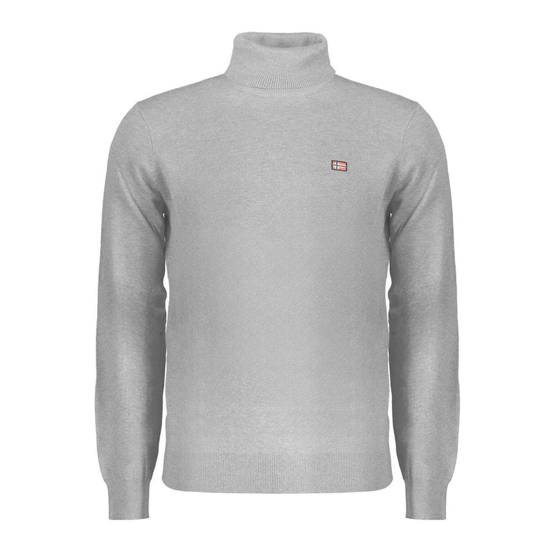 Pull en polyester gris, Norvège, 1963